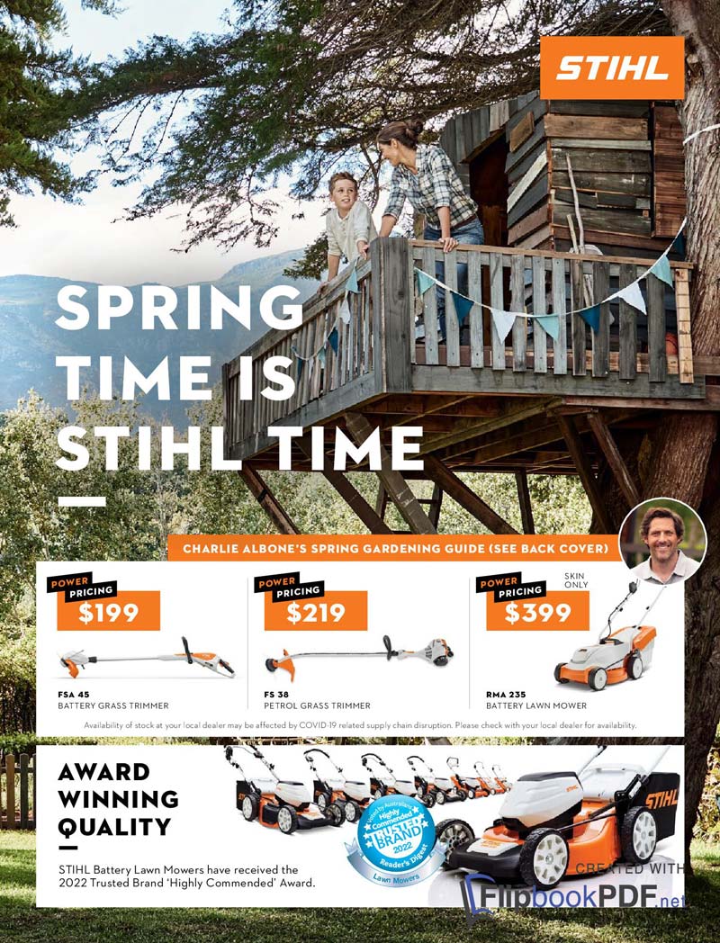 Stihl Spring 2022